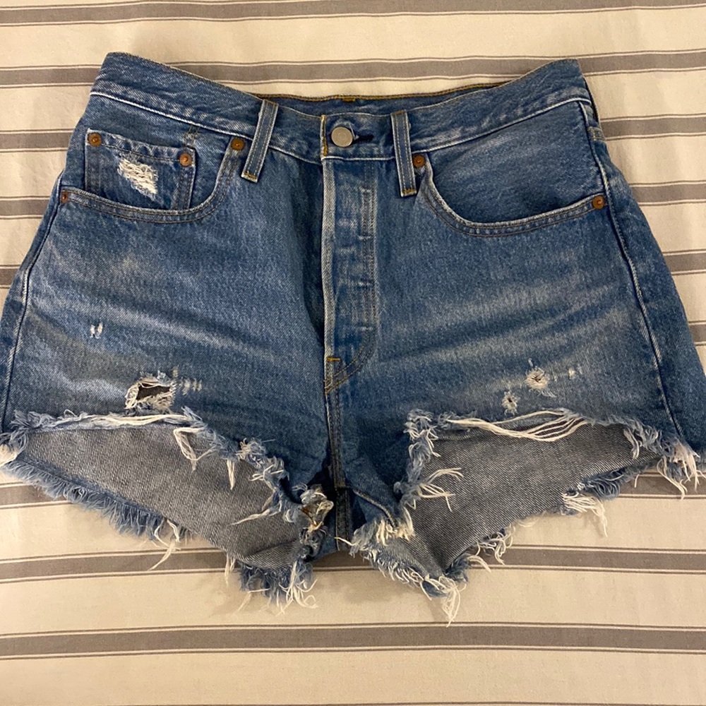 Levi’s 501 Shorts 28 Denim Cutoffs